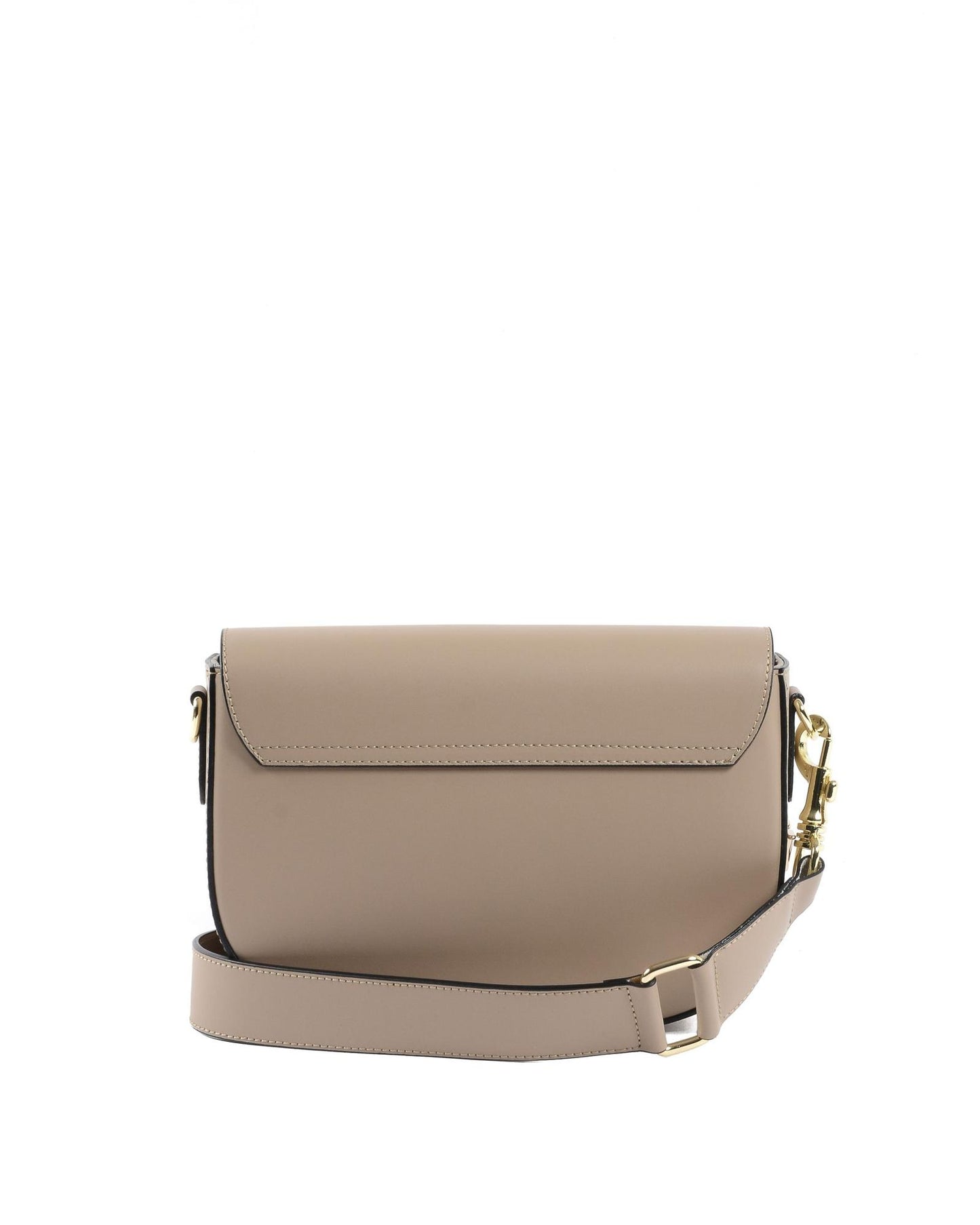 HalfMoon Leather Crossbody Bag - One Size