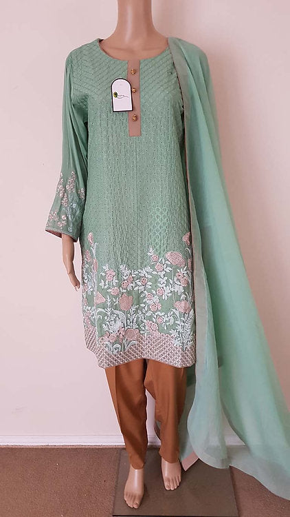 AREEBA SALEEM - 3 Pcs - PP910F