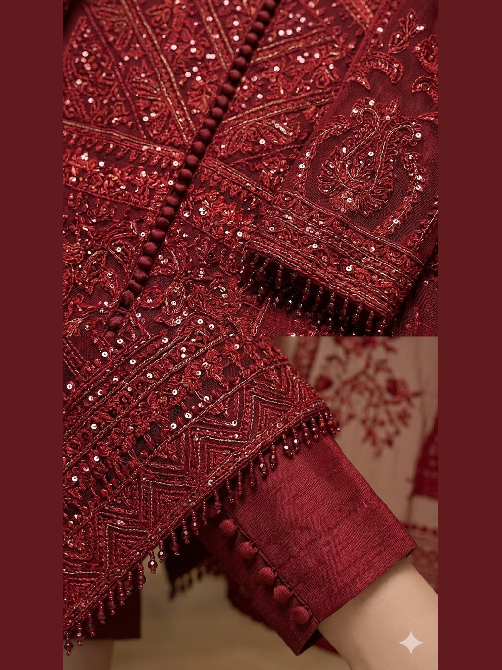 *Crimson Royalty - 3 Piece