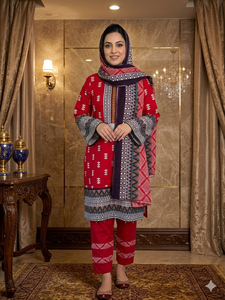 Ruby Heritage - 3 Piece