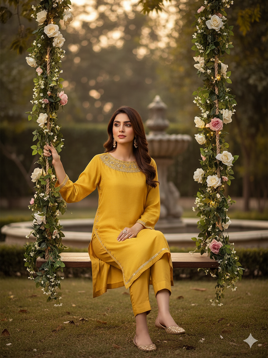 *Golden Aura - 2 Piece