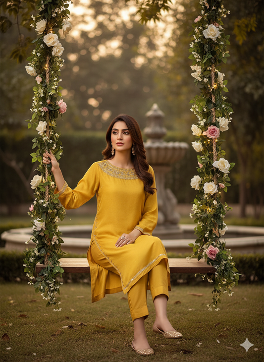 Agha Noor - 2 Pcs - PW5037