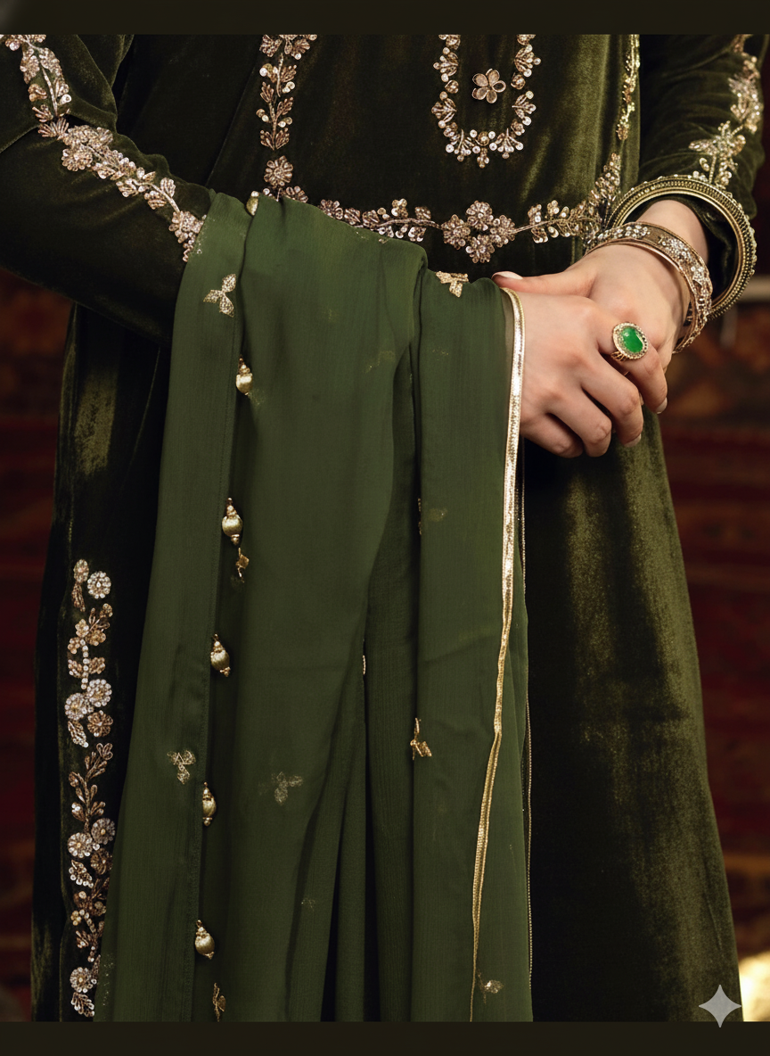 Nageen by Zaaviay - 3 Pcs - PP92224