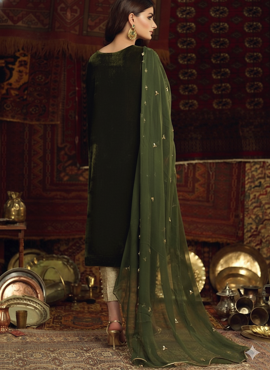 Nageen by Zaaviay - 3 Pcs - PP92224